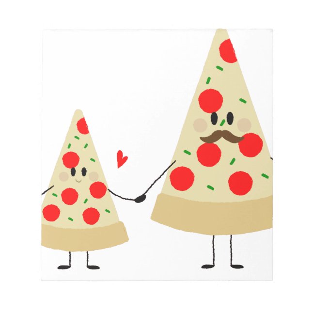 fathers day pizza notepad (Front)