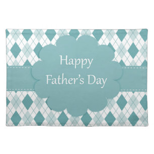 Fathers Day plaid Placemat