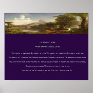 Father's Day Poem print
