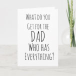 Father's Day pregnancy reveal new grandpa Holiday Card