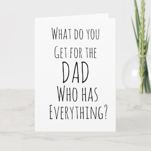 Fathers Day pregnancy reveal new grandpa Holiday Card