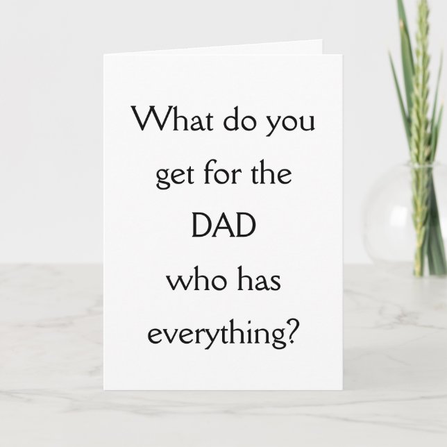 Father's Day Pregnancy Reveal New Grandpa Holiday Card (Front)