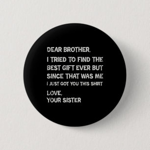 Fathers Day Presents For Brother Mens Clothing Button
