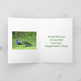 FATHER'S DAY/PROUD YOU'RE MY DAD/PERSONALIZE WITH 