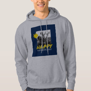 Fathers Day Pullover Hoodie Grey