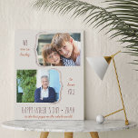 Fathers Day Quote Curly Bracket 2 Photo Faux Canvas Print<br><div class="desc">Create your own photo canvas for Father's Day (editable to any occasion). The modern design features 2 of your favorite photos, shaped and framed with decorative curly brackets, skinny font typography and casual handwritten script. The wording reads "WE are so lucky to have YOU" and you can edit this to...</div>
