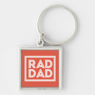 Father's Day - Rad Dad Keychain