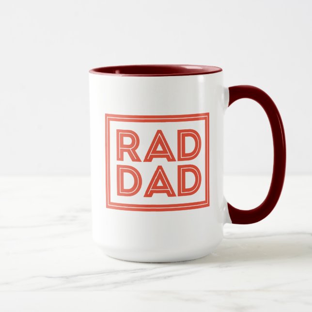 Father's Day - Rad Dad Mug (Right)