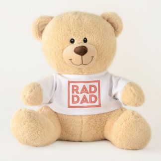 Father's Day - Rad Dad Teddy Bear