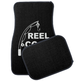 Father's Day Reel Cool Dad Car Floor Mat