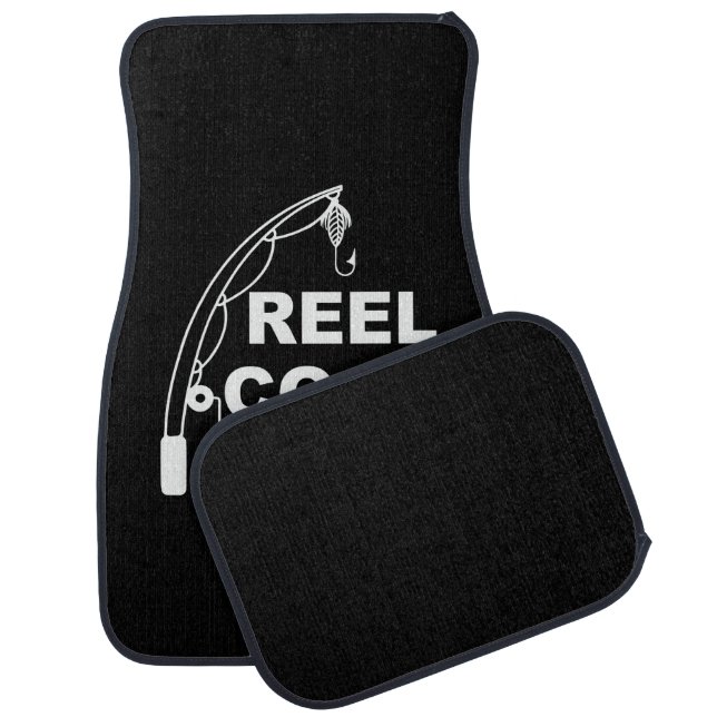 Father's Day Reel Cool Dad Car Floor Mat (Set)