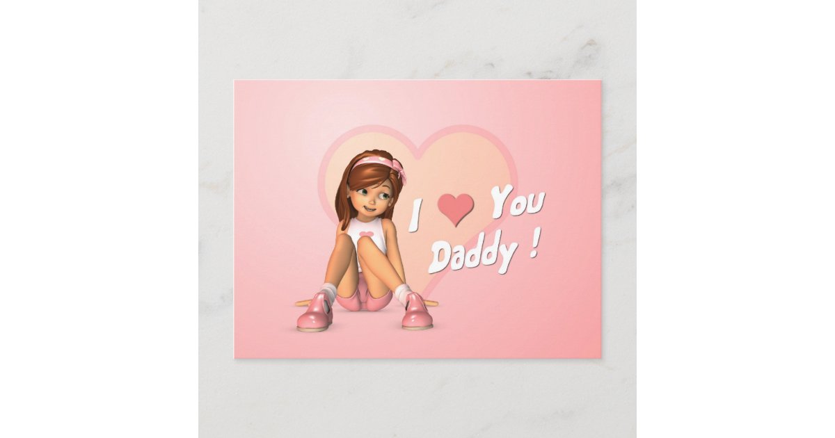 Fathers Day Sadie Postcard Zazzle