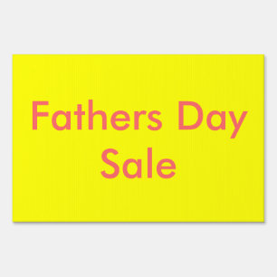 Fathers Day Sale Sign
