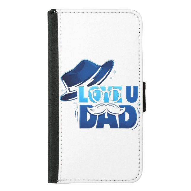 father's day samsung galaxy wallet case (Front)