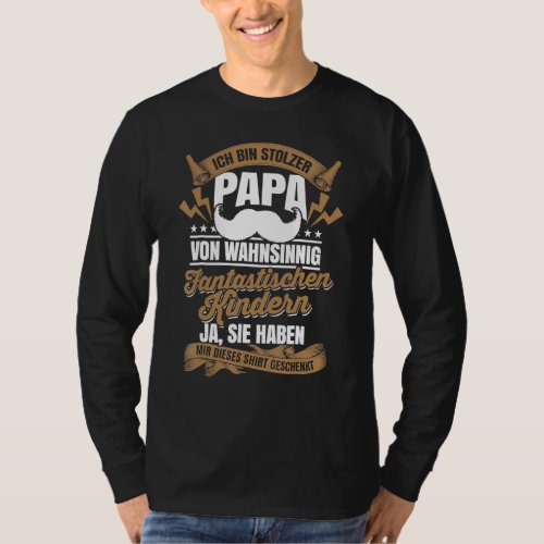 Fathers Day  Sayings Father Son Daughter Grandpa  T_Shirt