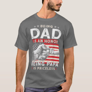 Fathers Day shirt For Dad An Honor Being Papa Is P