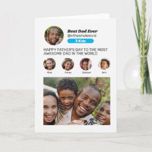 Father's Day Social Media Instagram Profile Photo Holiday Card