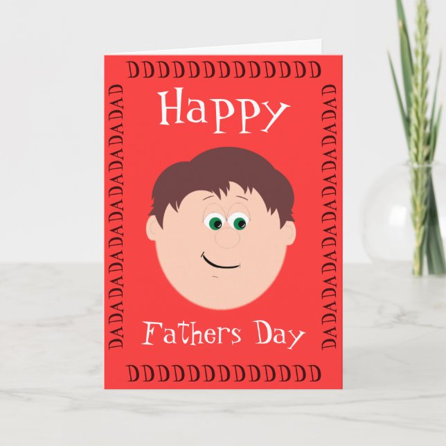 Fathers Day (Son) Card (Front)