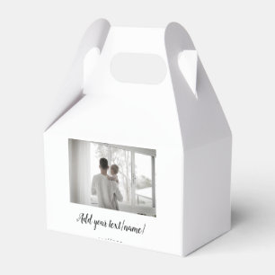 father's day son father dad add photo text dad gif favor boxes