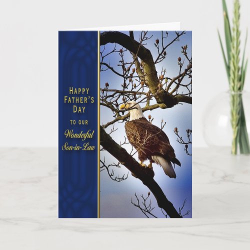 FATHERS DAY _ SON_IN_LAW _ BALD EAGLE CARD