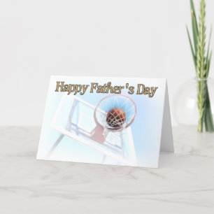 Father's Day Sports Basketball Card