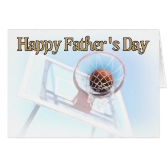 Father's Day Sports Basketball Card