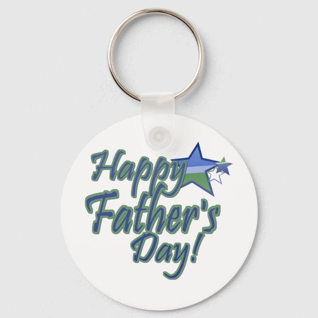 fathers day-StarDad Keychain (Front)
