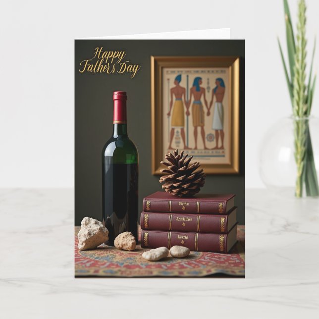 Fathers Day Still Life Card (Front)