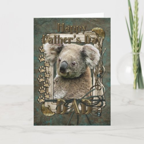 Fathers Day _ Stone Paws _ Koala Card