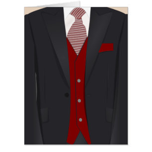FATHER'S DAY SUIT TIE EXTRA LARGE HUGE CARD