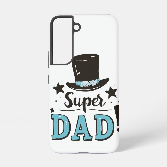 Fathers Day - Super Dad Celebration Samsung Galaxy Case (Back)