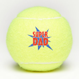 Father's Day Super Dad Tennis Balls