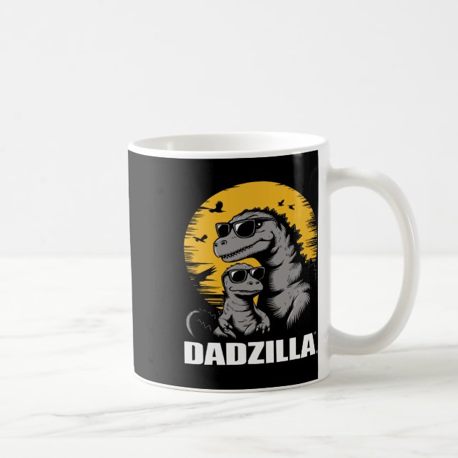 Father's Day Surprise For The Ultimate Dino Dad -  Coffee Mug (Right)