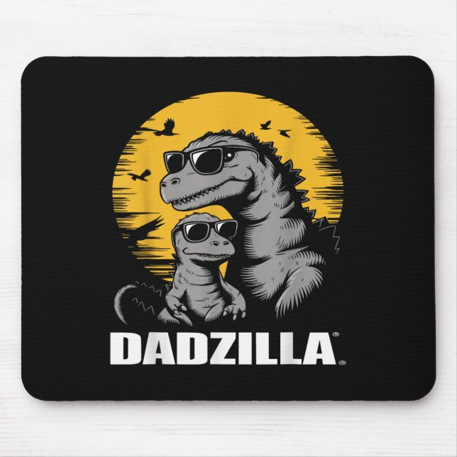 Fathers Day Surprise For The Ultimate Dino Dad - D Mouse Pad (Front)