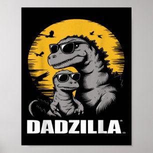 Fathers Day Surprise For The Ultimate Dino Dad - D Poster