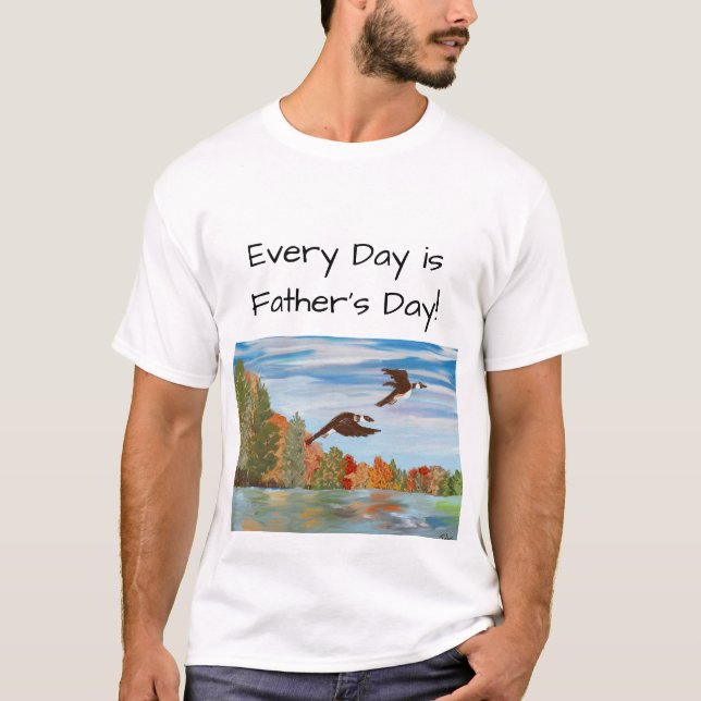 Father's Day Teeshirt T-Shirt (Front)
