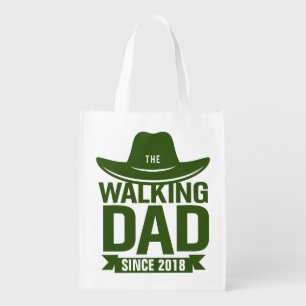 Father's Day - The Walking Dad Since… Grocery Bag