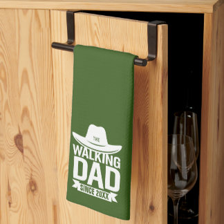 Father's Day - The Walking Dad Since… Kitchen Towel