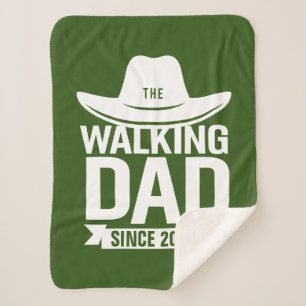 Father's Day - The Walking Dad Since… Sherpa Blanket