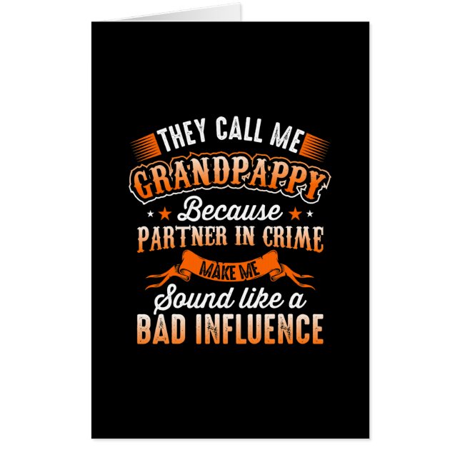 Father's Day | They Call Me Grandpappy Card (Front)