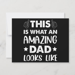 Fathers Day This Is What An Amazing Dad Looks Like Save The Date