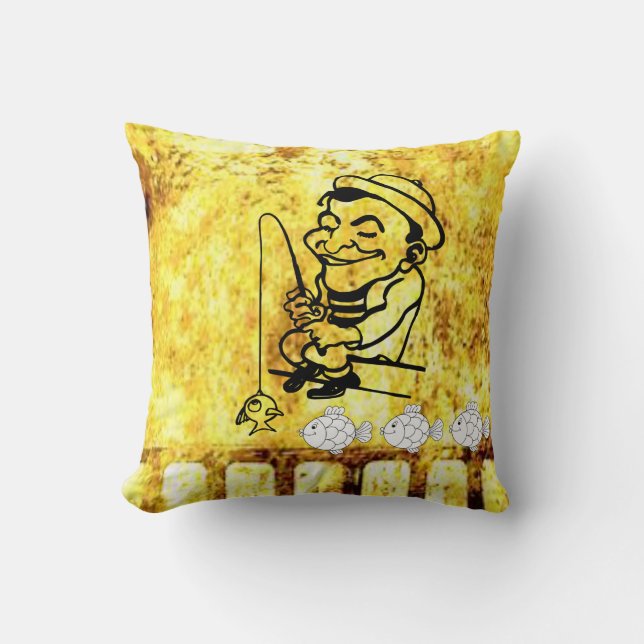 Father's Day Throw Pillow (Front)