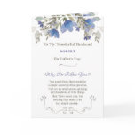 Father's Day to Husband Personalize with Name Card Father's Day to Husband Personalize with Name Card
