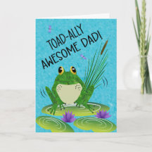 Fathers Day TOADally Awesome Dad