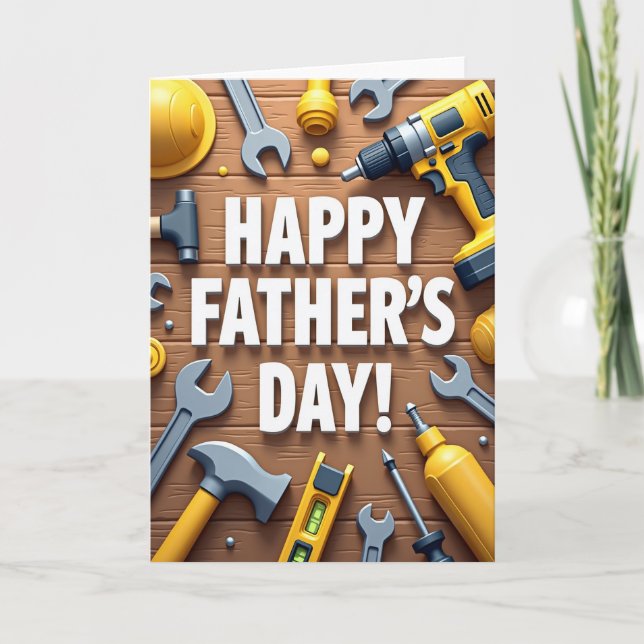 Fathers Day Toolkit Display Card (Front)