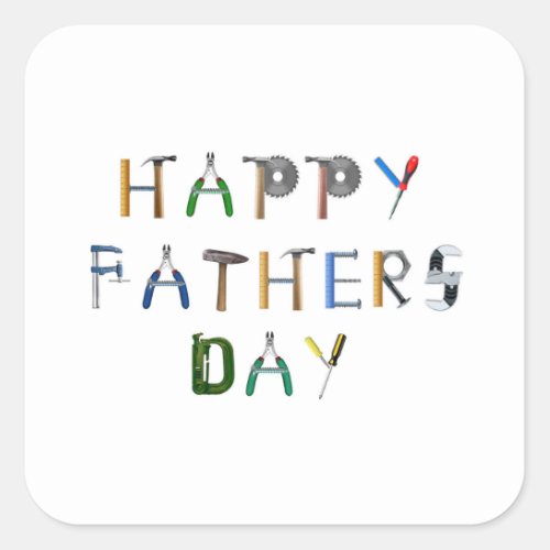 Fathers Day Tools Sticker