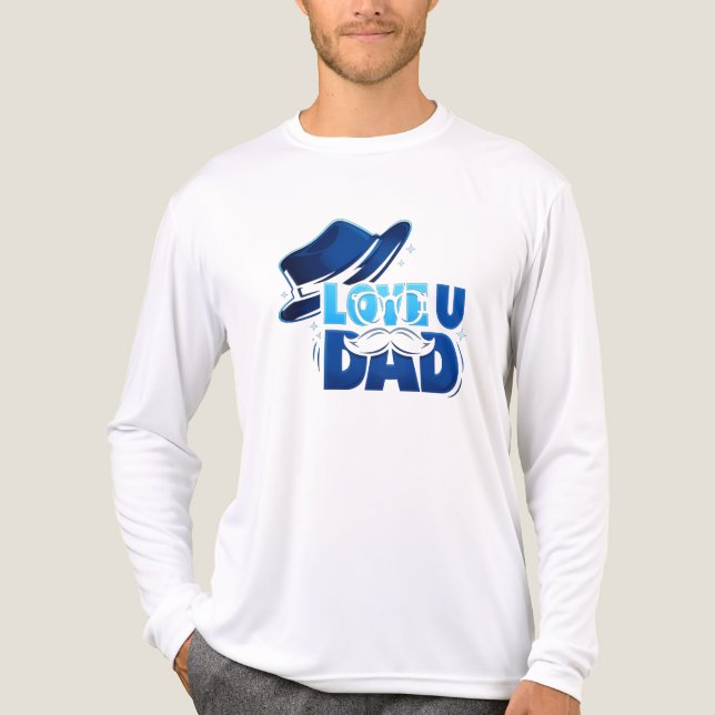 father's day Tri-Blend shirt (Front)