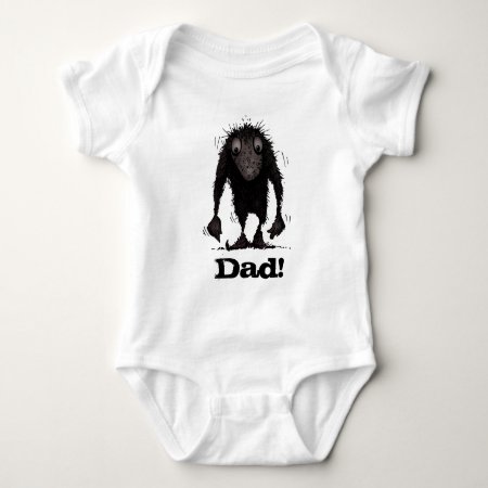 Father's Day Troll - Dad! Baby Bodysuit