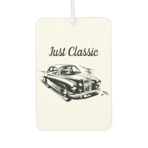Father's Day Typography Design with Just Classic Air Freshener