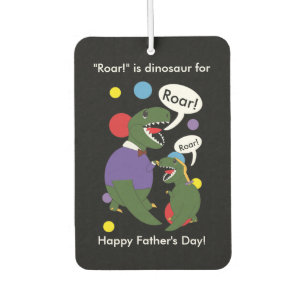 Fathers Day Tyranosaurus Rex Daughter Personalize Air Freshener